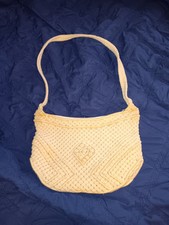 Vintage Micromae cream Purse, 80s