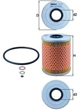 KNECHT Ölfilter OX 187D Filtereinsatz für BMW WIESMANN MF3 E46 Z4 Z3 E36 E86 E85