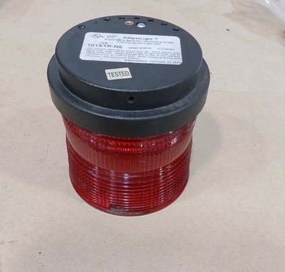 Edwards AdaptaLight 101STR-N5 Red Flashing Stackable Beacon
