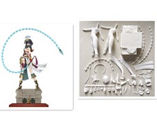 Anime Fate Tlaloc 1/7 Figures Unpainted GK Models Unassembled Resin Kits 35cmH