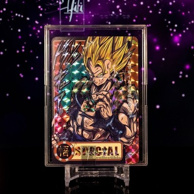 2022 Dragon Ball Drip Gogeta Prism Holo Custom Foil SPECIAL Edition RARE Card