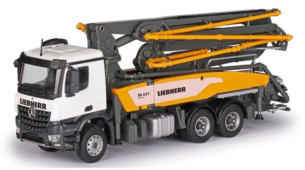 Conrad, Mercedes Arocs 6X4 Mit Betonpumpe 36 XXT Liebherr, 1/50, CON78245/0-image
