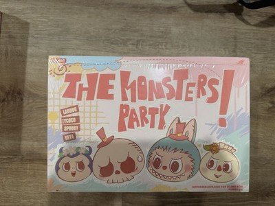 POPMART the Monsters Party Series Reversible Plush (Sealed Box Set)