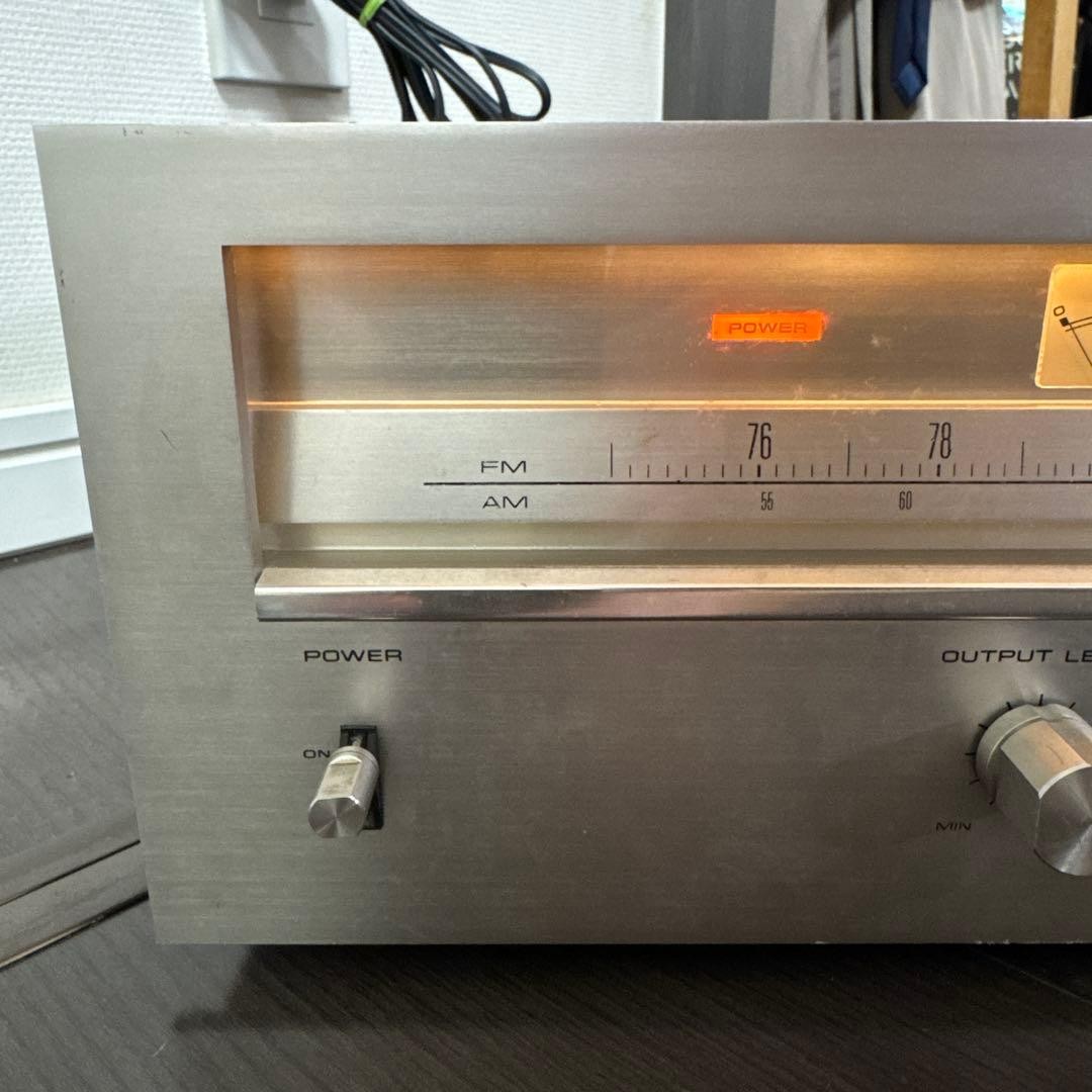 Pioneer TX-8800 Vintage Stereo FM/AM Tuner Silver Face Tested