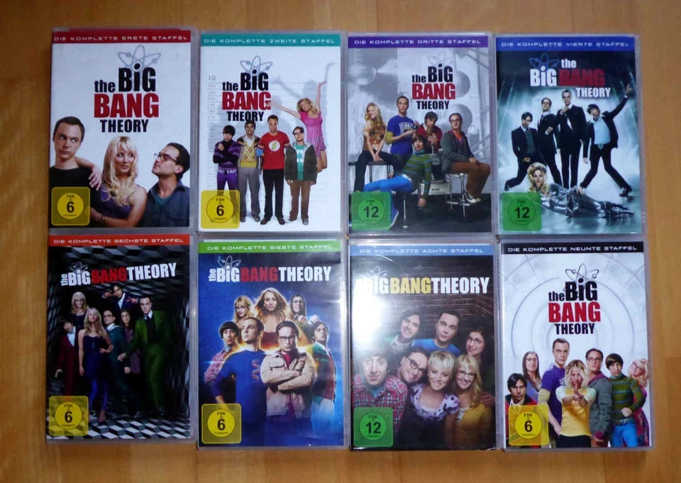 The Big Bang Theory - fast komplette Serie / Staffel 1-4 und 6-9 - Sitcom - DVD - Bild 2 von 2