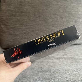 The Lion King Nintendo NES PAL A UKV English CIB VG Last Ever NES Game Protector