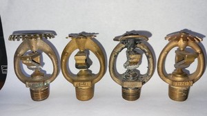 4 Rockwood Fire Sprinkler Heads