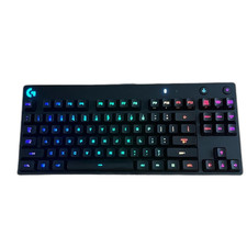 Logitech G PRO TKL Wired Mechanical GX Blue Clicky Gaming Keyboard w/ RGB