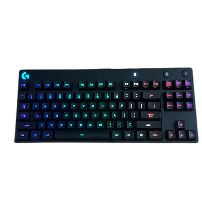 Logitech G PRO TKL Wired Mechanical Keyboard GX Blue Clicky RGB Gaming