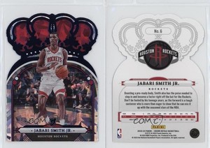 2022-23 Panini Crown Royale Blue Crystal /99 Jabari Smith Jr #6 Rookie RC