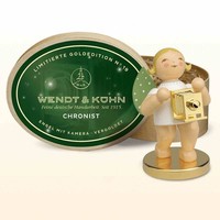 Wendt & Kühn Limitierte Goldedition N°19 Chronist Engel Mit Kamera Rneu 2026