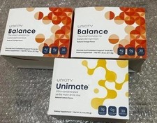 Pack Of 3-Unicity Balance 60ct Unimate Lemon 30ct Combo Free Shipping