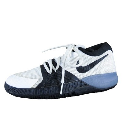 Nike Sneaker Zoom Assersion Boys Y 6 Medium Athletic White Synthetic Lace Up