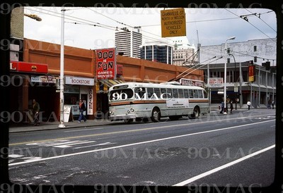 BC HYDRO. CCF BRILL TROLLEYBUS #2261. Vancouver (BC). Original Slide 1977.