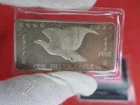 1971 Foster Mining Walla Walla WA Silver Eagle - 1 oz .999 Fine Silver Bar -Rare