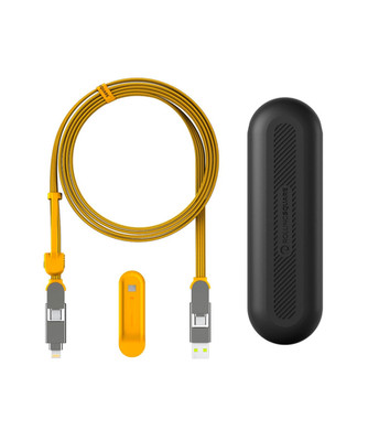 Incharge XL 200Cm - USB C Charger Cable, Lightning Cable for Smartphone, Univers