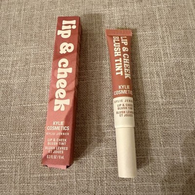 Kylie Cosmetics Lip & Cheek Blush Tint Pretty in Neutral 821 - Full Size Boxed