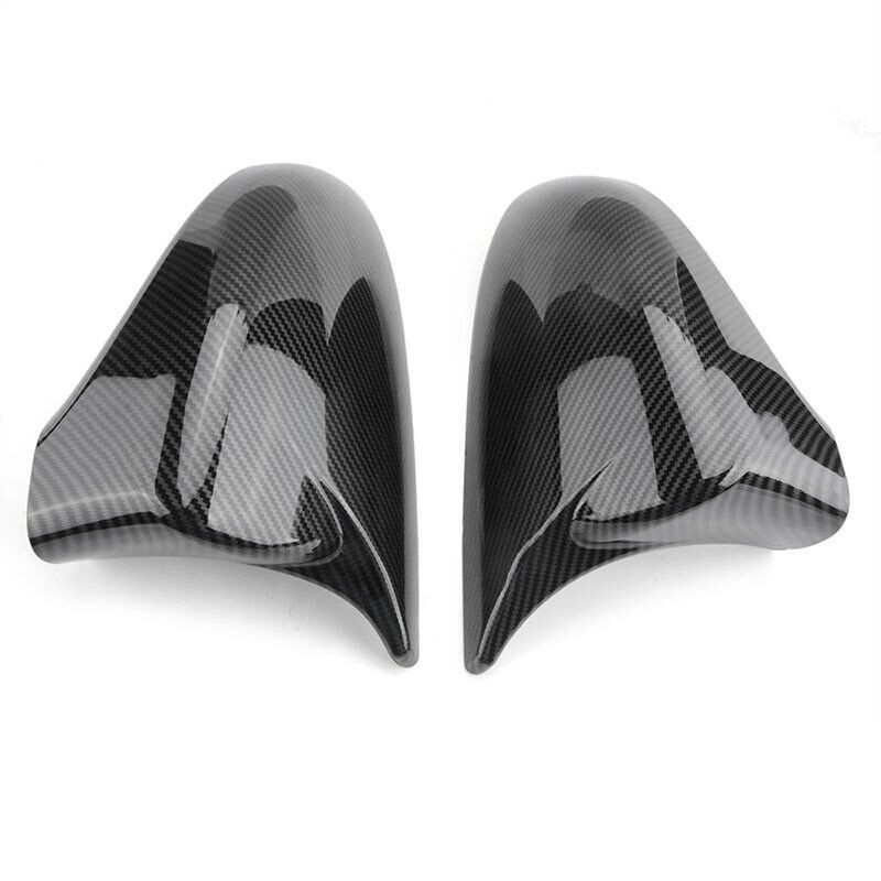 PAIR For LEXUS IS200 300 350 2013-2020 M HORN CARBON FIBER SIDE MIRROR COVER CAP