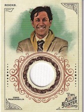 2019 Topps Allen Ginter Sports Agent Author Burton Rocks Full-Size Relics A