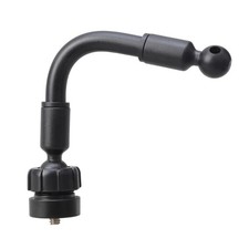 Flexible Ball Head Adapter 17mm to 1/4inch Screw Mount for Camera Phone Tripod