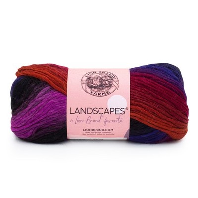 Lion Brand 545-212 Landscapes Yarn-Volcano (3Pk)