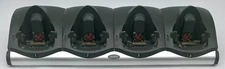 LOT OF 2 - SYMBOL MOTOROLA CRD9000-4000E 4-SLOT MOBILE SCANNER CHARGING STATION