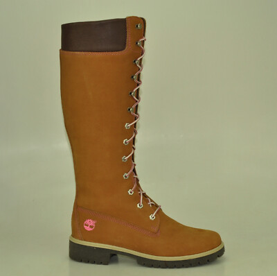 Timberland 14 Inch Premium Boots Waterproof Gr. 38,5 Damen Stiefel Schnürstiefel