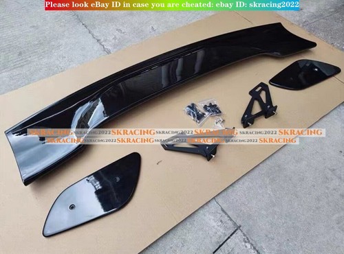 Gloss Black Rear Roof Wing New Style Spoiler Fit For Hyundai Veloster 2012~2017 - Picture 9 of 9