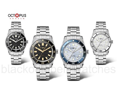 OCTOPUS KRAKEN NH35 Automatic Men Watch 200M Diver C3 39.5mm 316L