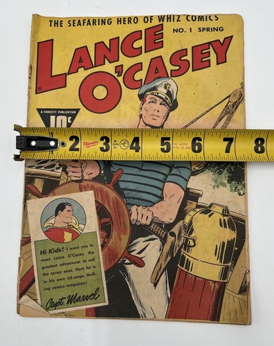 Cómic Fawcett Edad de Oro Lance O'Casey #1 - Imagen 16 de 16