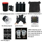 Darkroom Developing Tank Equipment Processing Kit Spiral Reel 4x5 Color B/W Film