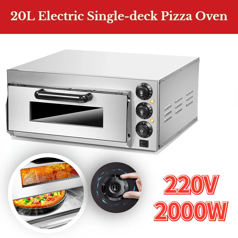 Electric Air Fryer Oven Single-deck Pizza Oven 220V Countertop Toaster New
Opens in a new window or 