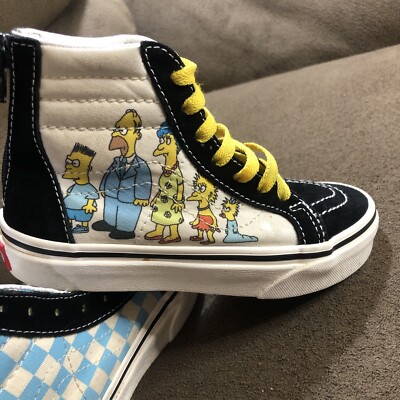 Vans × The Simpsons SK8-HI VN0A4BV617E バンズ × ザ シンプソンズ