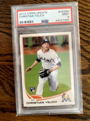 2013 Topps Update #US290 Christian Yelich PSA 9 Mint