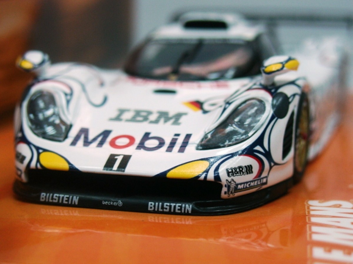 WOW EXTREMELY RARE Porsche 993 911 GT1 Evo #25 LeMans 1998 1:43