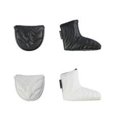 New Magnet Closure Universal White Stars Golf Putter Cover Blade Golf Headcover