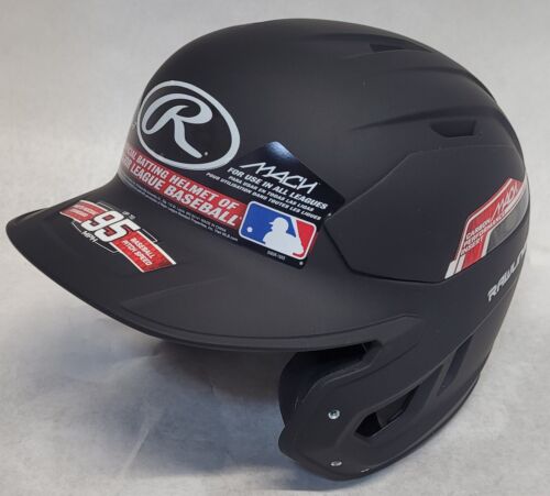 NUEVO Casco de Bateo de Béisbol de Carbono Rawlings MACH Todas las Ligas Pequeño 6-7/8 a 7 - Imagen 3 de 7