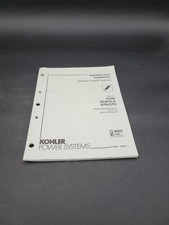 KOHLER G/GN GLN/GLS GTN/GTS OPERATION INSTALLATION GUIDE MANUAL TP-5991 