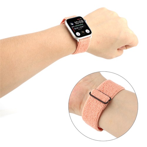 Flexible Cotton Sport Band for Apple Watch 10 9 8 7 6 5 4 SE 40/44/41/45/42/46mm - Picture 3 of 26