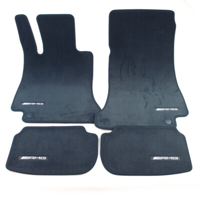 Weathertech Tappetini compatibili con Mercedes-Benz GLS X167 / 7 Posti (Vedi Note) 2019-23 | Nero