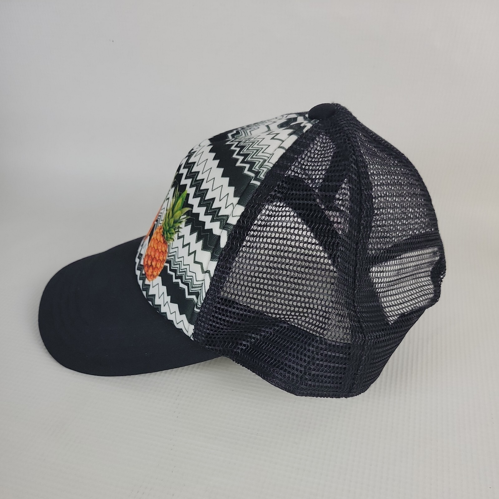 Pineapple Mosaic Hat Snapback Adjustable Baseball… - image 4