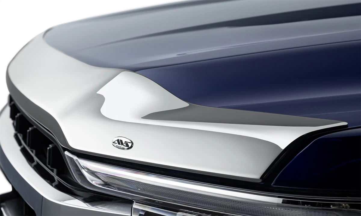 Aeroskin chrome 2024 hood protector