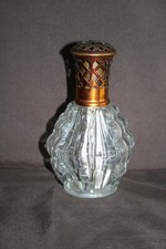 Lampe berger ancienne en verre complète