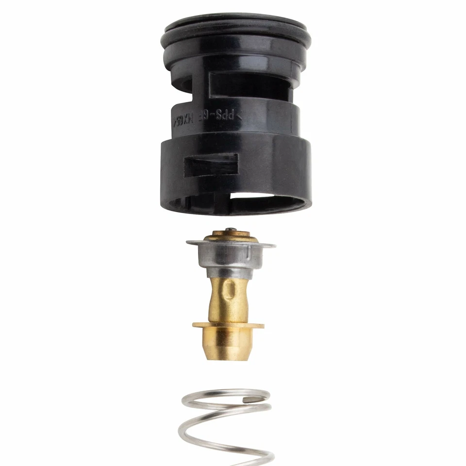 Termostato de tanque de expansión de refrigerante de aceite para BMW Z4 2003-2009 BMW X5 2001-2006 X3 Foto 4 de 4