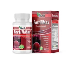 America Medic & Science FertiliMax Fertility Supplements for Women Supports R...