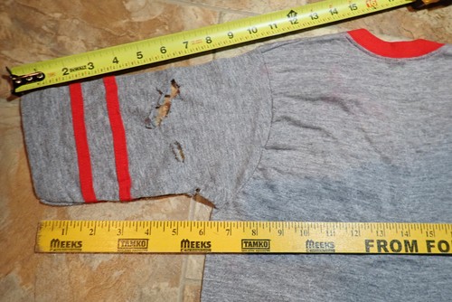 RARE VINTAGE 60's B&B BAR-B-Q FAYETTEVILLE AR T-SHIRT SMALL Bar-B-Que BBQ - Picture 12 of 14