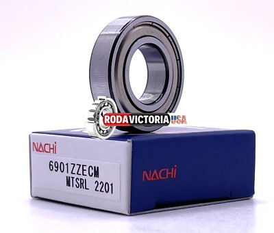NACHI MADE IN JAPAN 6901ZZ Series Deep Groove Radial Ball NACHI MADE IN JAPAN 6901ZZ Series Deep Groove Radial Ball