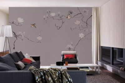 3D Branch Bird KEP4590 Wallpaper Mural Self-adhesive Removable Sticker Kay