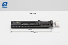  US Dealer  Leofoto NR-140 140mm long nodal slide with clamp