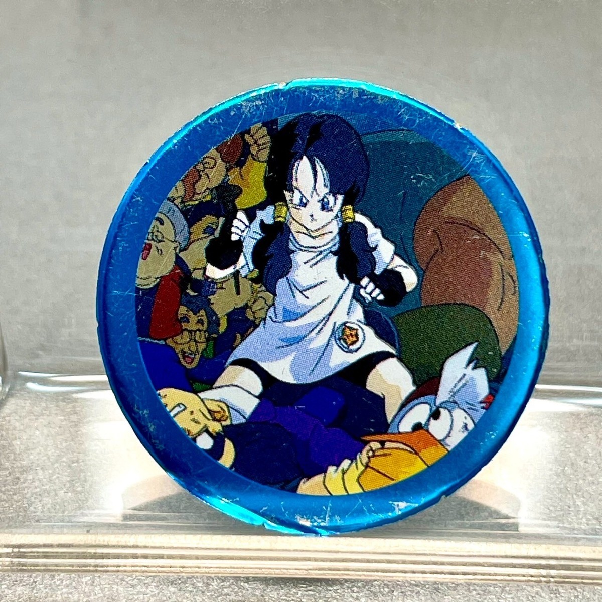 Videl Mini Menko Card Dragon Ball Z Super Saiyan Vintage Jump